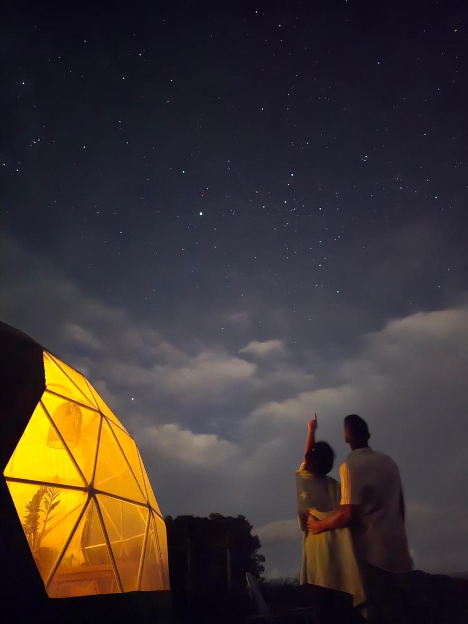 1 Waipu Off-Grid Eco Seaview Geodesic Glamping Dome Hotel Kültér fotó